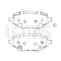 SP2588 auto disc brake pad for volvo